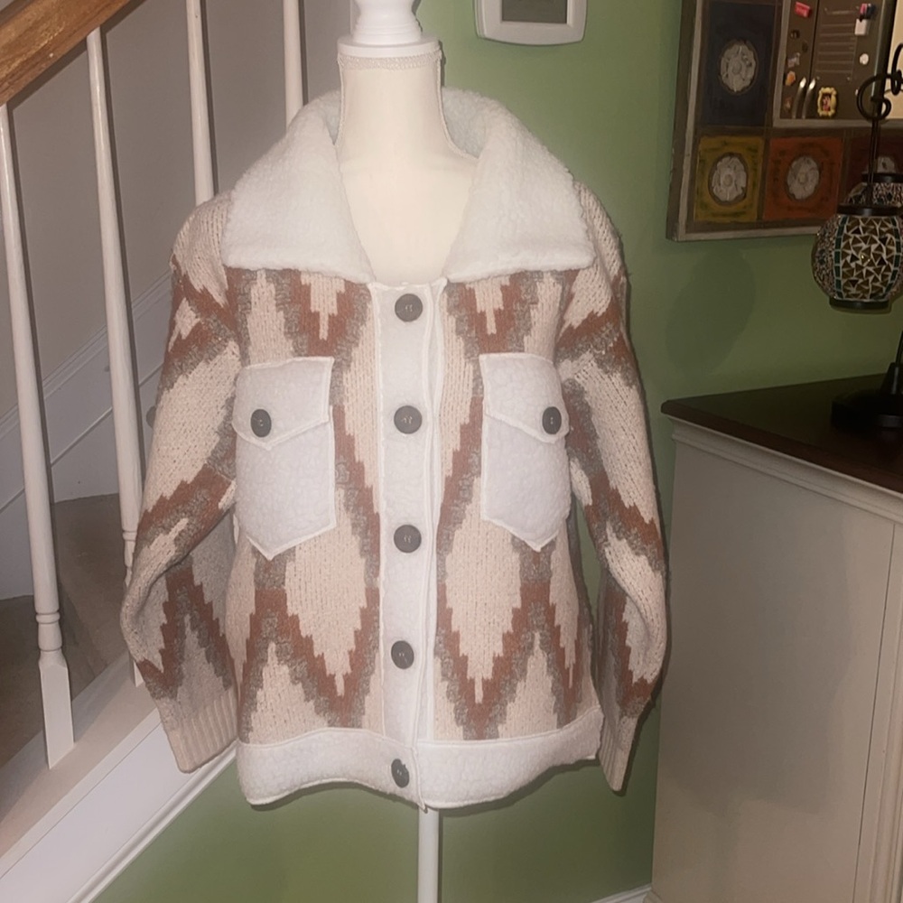Lavender Tribe Cozy Cardigan